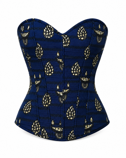 Adeze African Print Corset Top - MAHOSTYLE