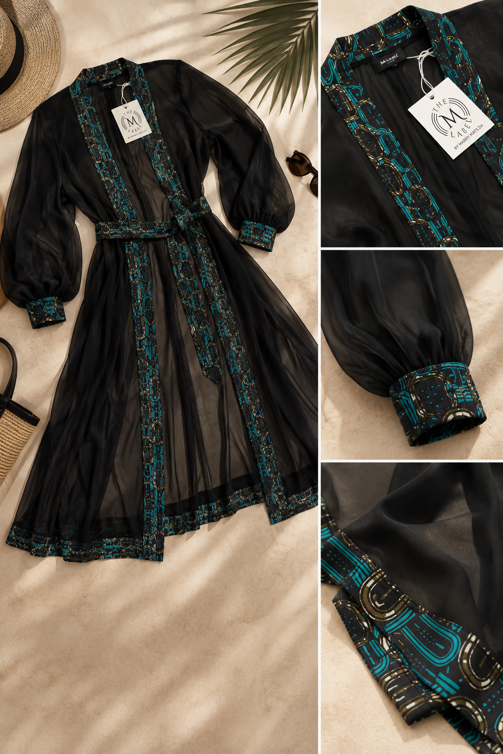 Zuri Sheer Resort Cover-Up | Mahostyle