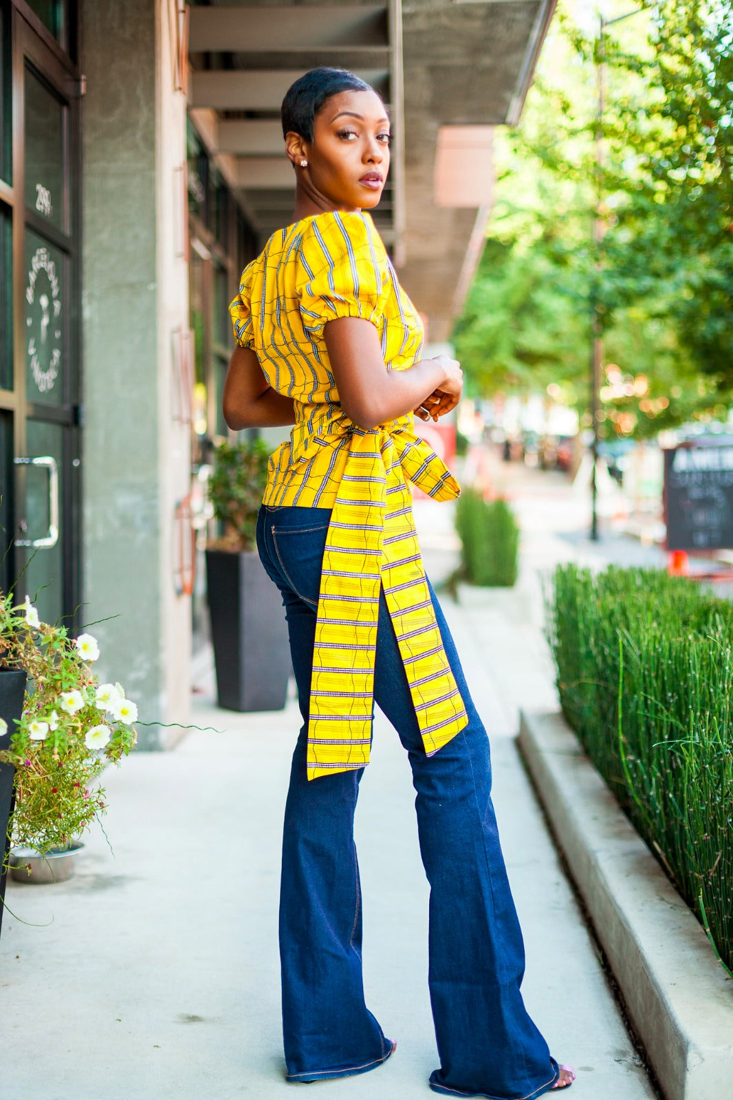 Lola Wrap Top - MAHOSTYLE