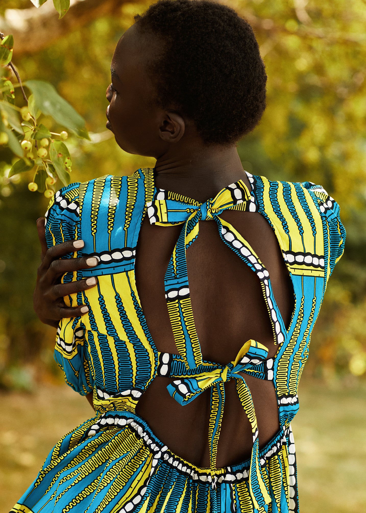 Eloh African Print Dress - MAHOSTYLE