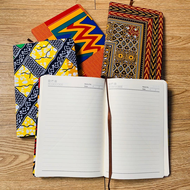 African print/ Ankara Note Pad/ Journal | MAHOSTYLE