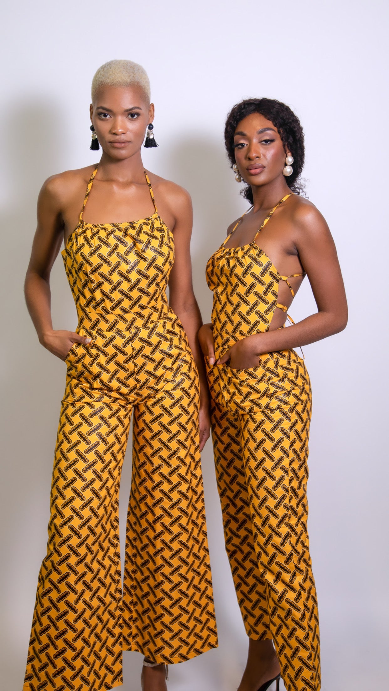 African Print Jumpsuit - MAHOSTYLE