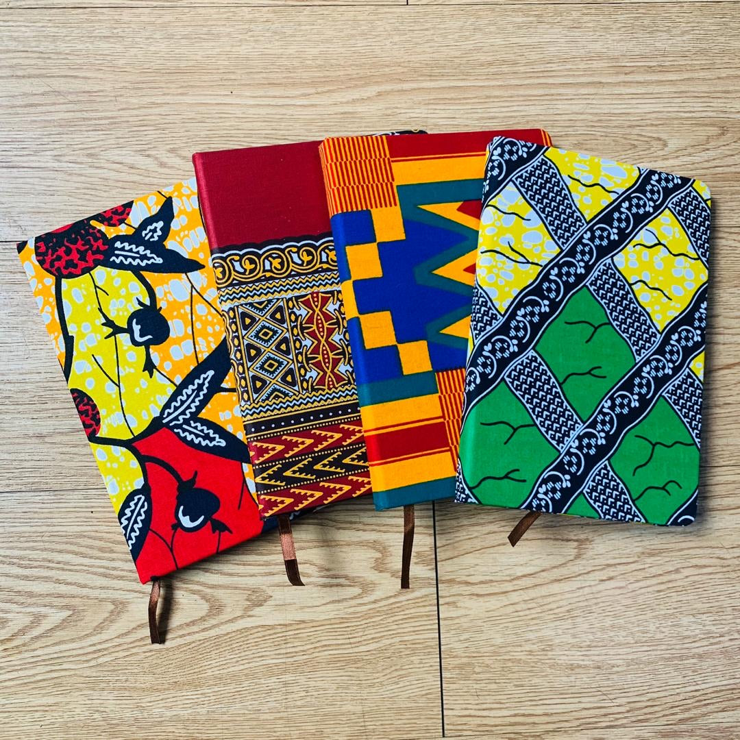 African print/ Ankara Note Pad/ Journal - MAHOSTYLE