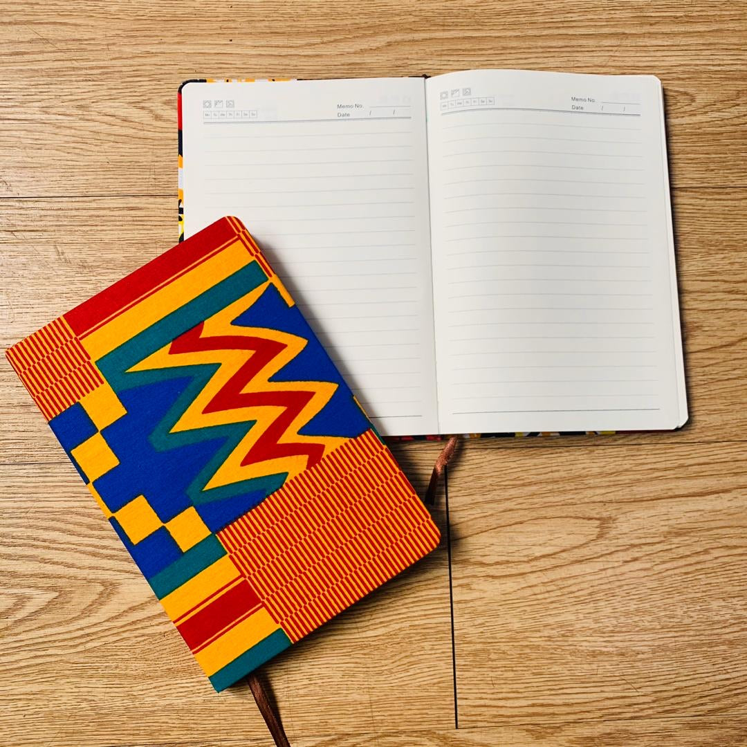 African print/ Ankara Note Pad/ Journal - MAHOSTYLE